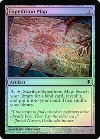 Expedition Map - Foil